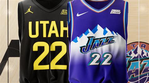 Ranking Each Of The Utah Jazz Rebranded Jerseys