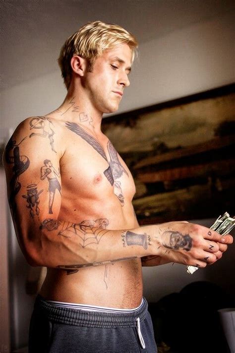 Ryan Gosling. Place Beyond the Pines. | Ryan gosling tattoos, Ryan gosling shirtless, Ryan gosling