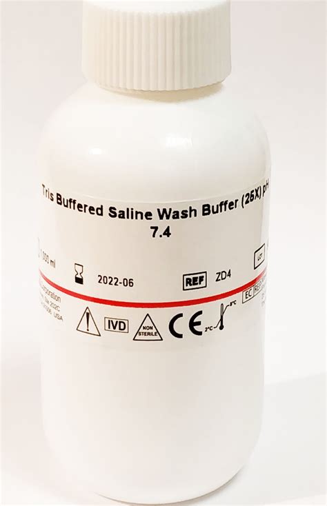 Tris Buffered Saline (TBS) Wash Buffer pH 7.4 Optimized for IHC - Zeta Corporation