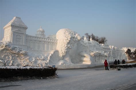 Harbin Snow Sculpture Art Expo - Harbin Ice Festival Wallpapers, China