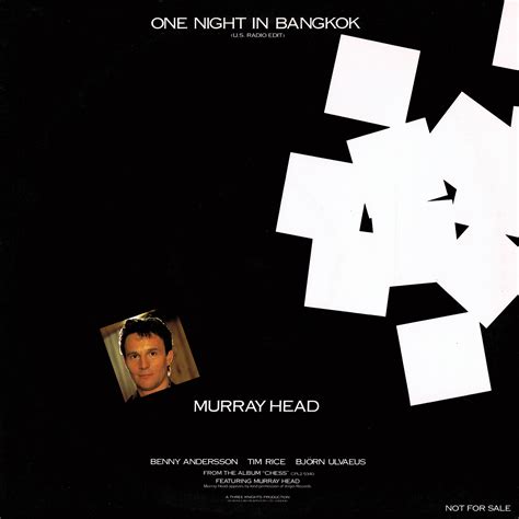 amigosdelrmx: MURRAY HEAD - One night in Bangkok - Original European ...