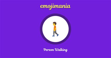 🚶 Person Walking emoji Copy & Paste - Emojimania