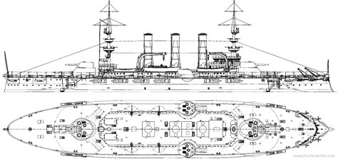 USS Virginia BB13 | Warship, Naval history, Battleship