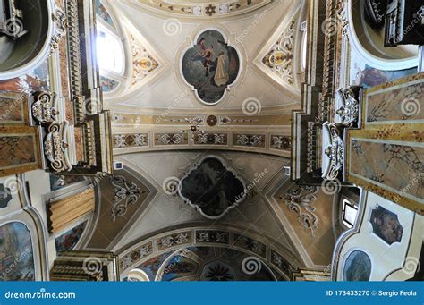 Agnone, Isernia, Molise, Mother Church of Annunziata. Editorial Image - Image of history ...