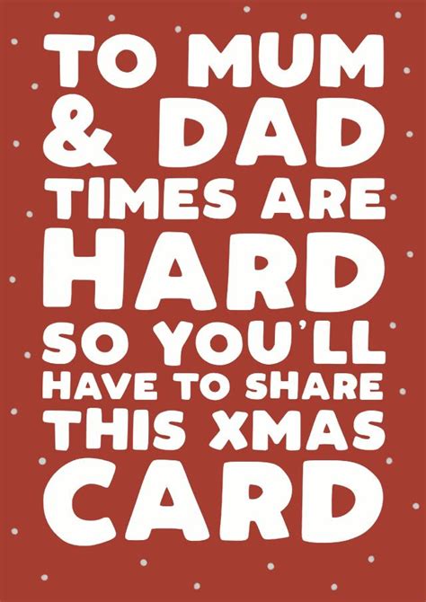 Funny Christmas card - Parents - Share | thortful