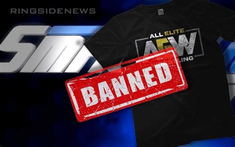 WWE Bans All Elite Wrestling Merchandise From SmackDown Live