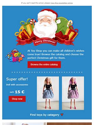 Free Christmas Email Newsletter Templates (+7 Tips You’ll Love ...