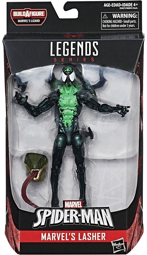 Marvel Spider-Man Marvel Legends Lizard Series Lasher 6 Action Figure Hasbro Toys - ToyWiz