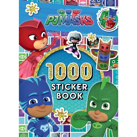 Pj Masks 1000 Sticker Book | BIG W