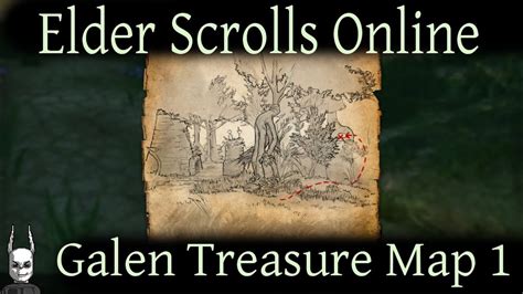 Galen Treasure Map 1 [Elder Scrolls Online] ESO - Firesong DLC - YouTube