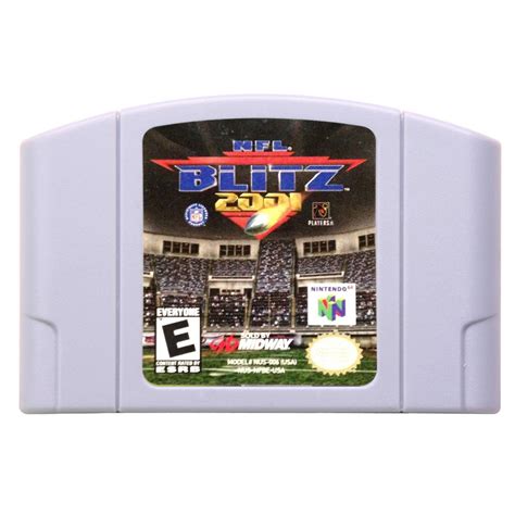 NFL Blitz 2001 Nintendo N64 US Version NTSC