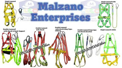 Full Body Harness Single Lanyard, Commercial & Industrial, Industrial ...