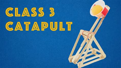 Young Engineers: Class 3 Catapult - Sturdy and Fun DIY Engineering ...