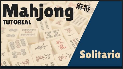 Mahjong Solitaire [tutorial ITA] - YouTube