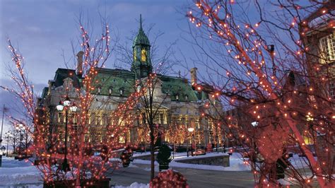 Hotel de ville, Montréal, Québec, Canada | Canada christmas, Christmas ...