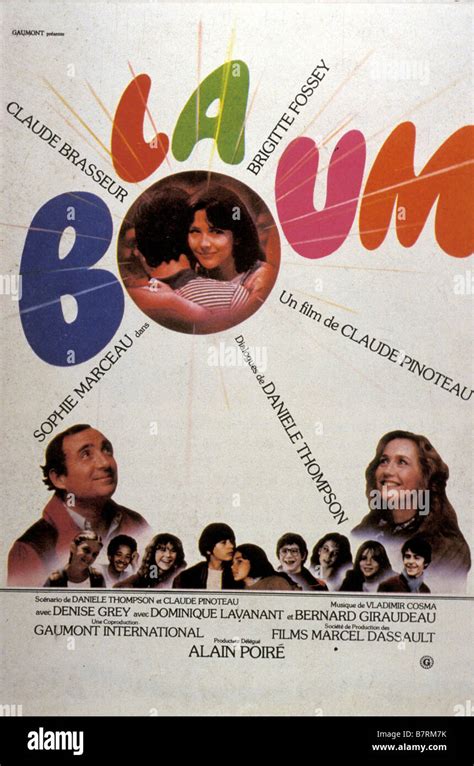 La boum la boum Année 1980 France affiche poster Réalisateur Claude Pinoteau Stock Photo - Alamy