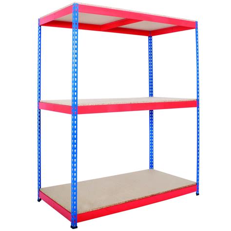 Industrial Warehouse Storage Shelves | 3 Tier | LLM Handling