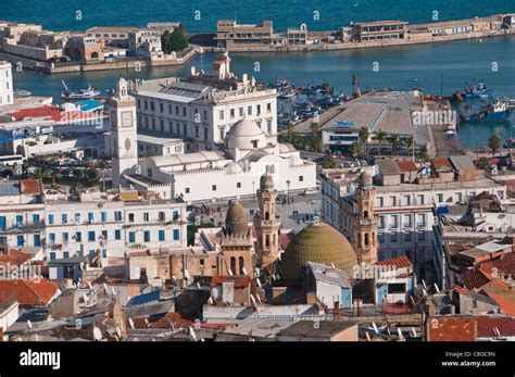 View over the Kasbah of Algiers, UNESCO World Heritage Site, Algiers ...