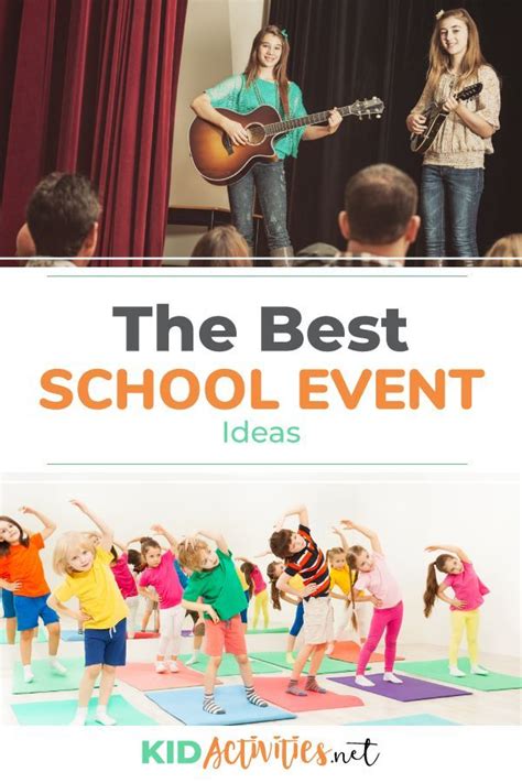 31 Elementary School Event Ideas [Family Fun Event Ideas] - Kid Activities | School events ...