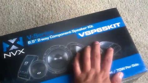 NVX speakers part 1 - YouTube