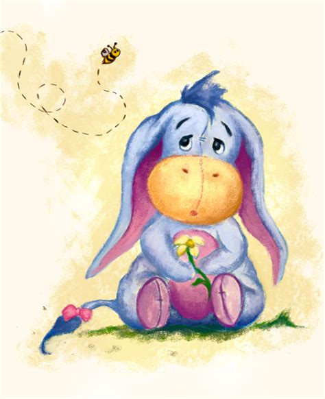 Baby Eeyore Drawing at GetDrawings | Free download