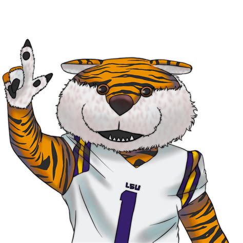 LSU Mascot Drawings on Behance