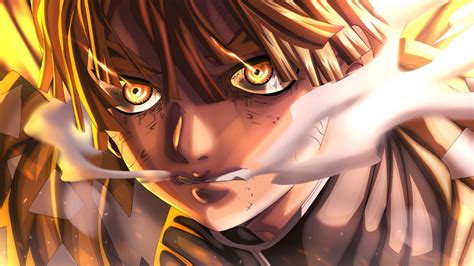 Anime Wallpaper HD: Yellow Anime Wallpaper Demon Slayer