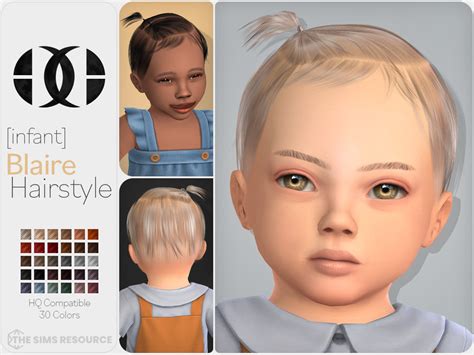 The Sims Resource - Blaire Hairstyle [Infant]