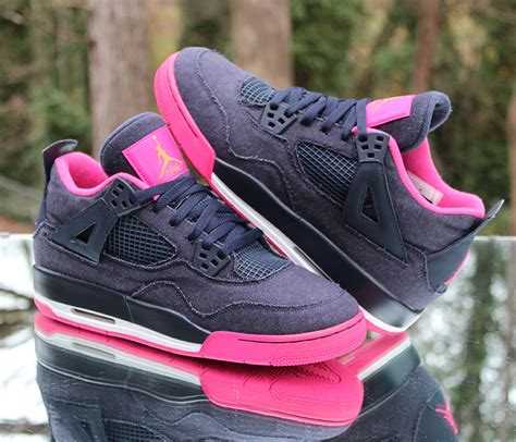 Air Jordan 4 Retro Denim Size 9.5Y Dark Obsidian Pink 4877… | Flickr