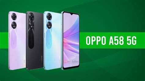 Oppo A58 5G Launch Date, Price Leaked: Does It Get A 108MP Secondary Camera Sensor? - Gizbot News
