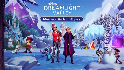 Key art shared for Disney Dreamlight Valley's upcoming 'Missions in Uncharted Space' update ...