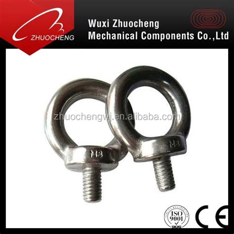 Din 580 M8 Stainless Steel 304 Lifting Eyebolt With Low Price And Iso 9001 Certification - Buy ...