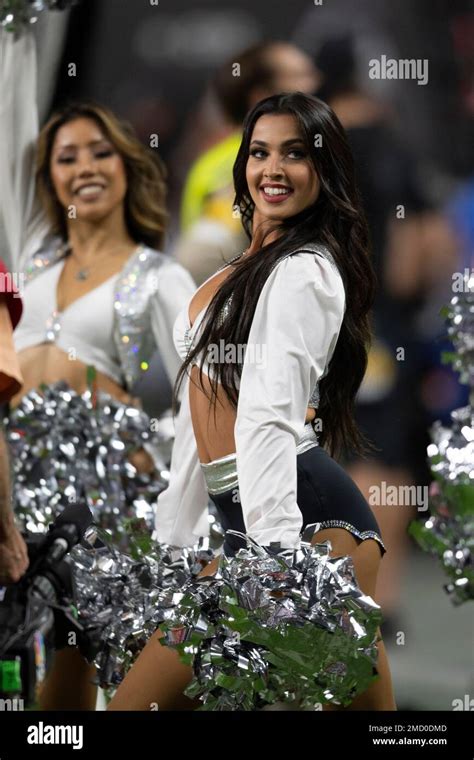 Las Vegas Raiders cheerleaders while playing the Kansas City Chiefs ...