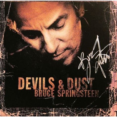 Bruce Springsteen signed "Devils & Dust" album