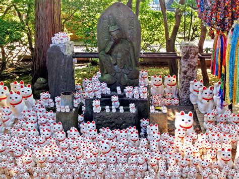 Gotokuji Shrine - The Birthplace of Maneki Neko (Lucky Cat) | Maneki neko, Lucky cat, Tokyo temple