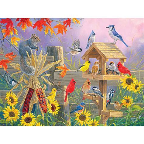 Autumn Gathering 1000 Piece Jigsaw Puzzle | Bits and Pieces