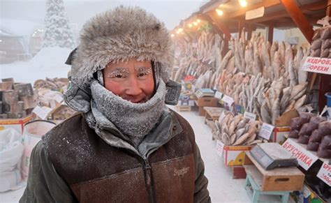 In Pics: The World's Coldest City Is Currently At -50 Degrees Celsius