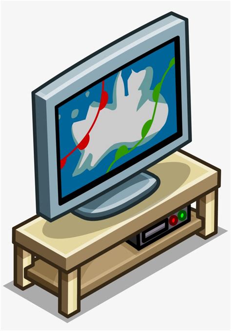 Gray Tv Stand Sprite 043 - Tv Stand Clipart - Free Transparent PNG Download - PNGkey