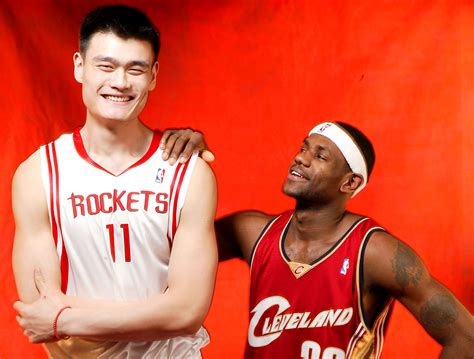 Yao Ming, LeBron James - Yao Ming: A hall of fame photo gallery - ESPN