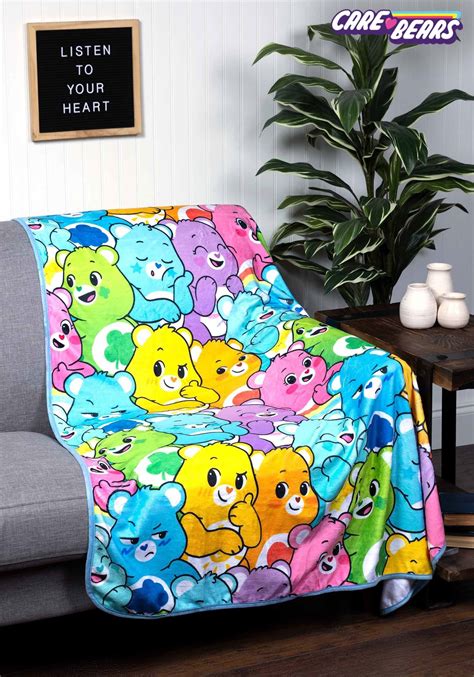 Care Bears Characters Comfy Throw | Care Bears Bedding & Living - 57% off!