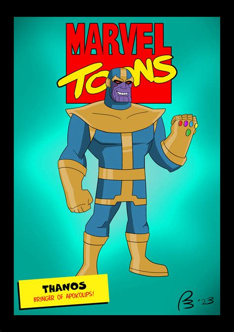 Marvel Toons- Thanos in Justice League Unlimited by DeusExMachinaAlert ...