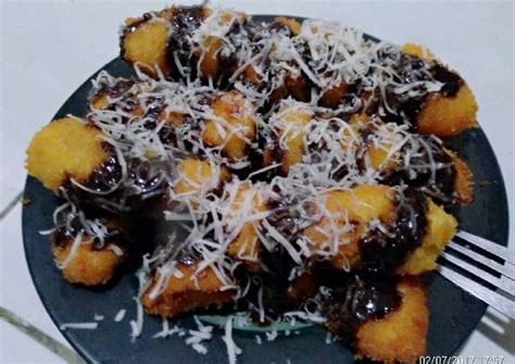 Resep Pisang Goreng Crispy Cokelat dan keju?? Kiriman dari Sisca ...