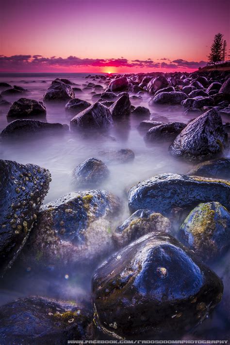 Drxgonfly, Sunrise Burleigh Heads Beach Gold Coast Australia...