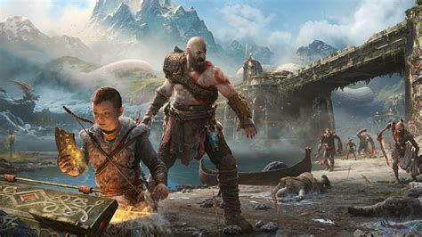 Kratos Atreus in God of War Wallpapers | Wallpapers HD