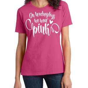 On Wednesdays We Wear Pink T-Shirt