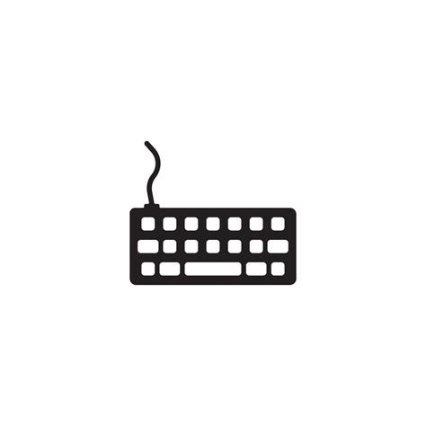 keyboard icon vector 11293465 Vector Art at Vecteezy