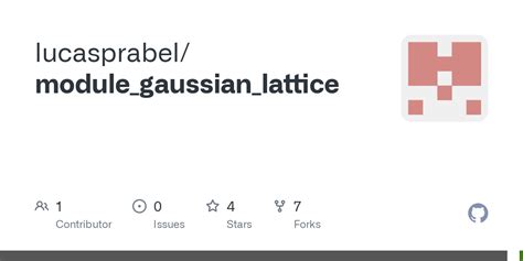 GitHub - lucasprabel/module_gaussian_lattice