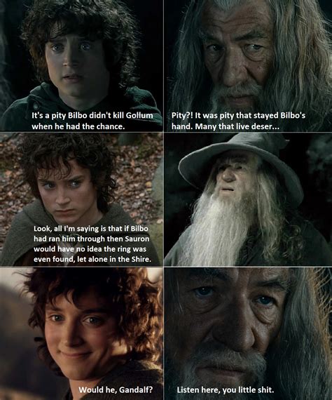 The halfling has a point though... : r/lotrmemes