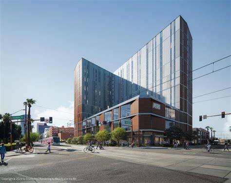 ASU begins construction on 16-story downtown Phoenix dorm