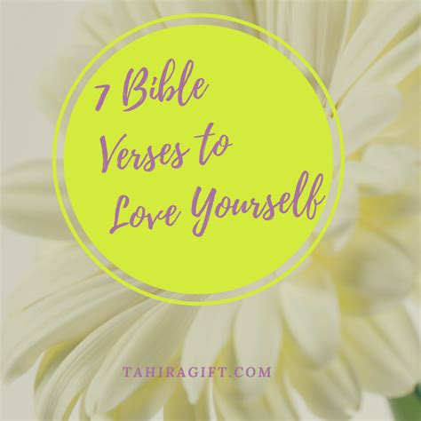 7 Bible Verses to Love Yourself